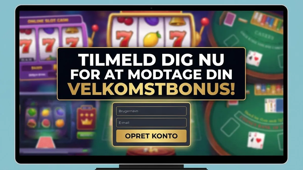 Registrering med bonus